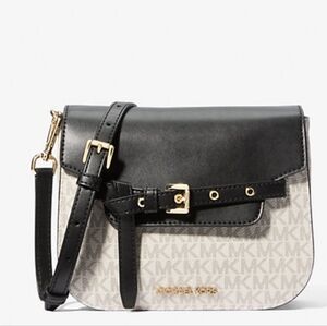 Emilia Small Logo Crossbody Bag.